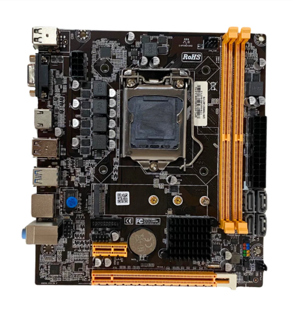 Placa-Mãe LGA1151 H310 BRAZILPC BPC-H310/B250M.2-STG DDR4 HDMI USB 3.0 mATX