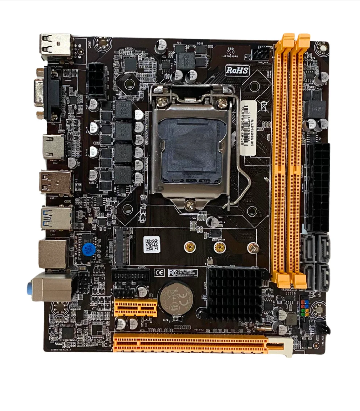 Placa-Mãe LGA1151 H310 BRAZILPC BPC-H310/B250M.2-STG DDR4 HDMI USB 3.0 mATX