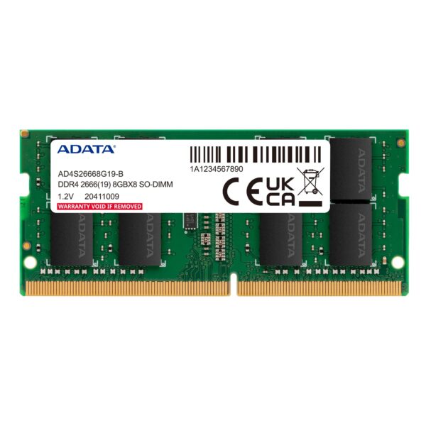 Memória RAM DDR4 8GB 2666MHz Notebook ADATA