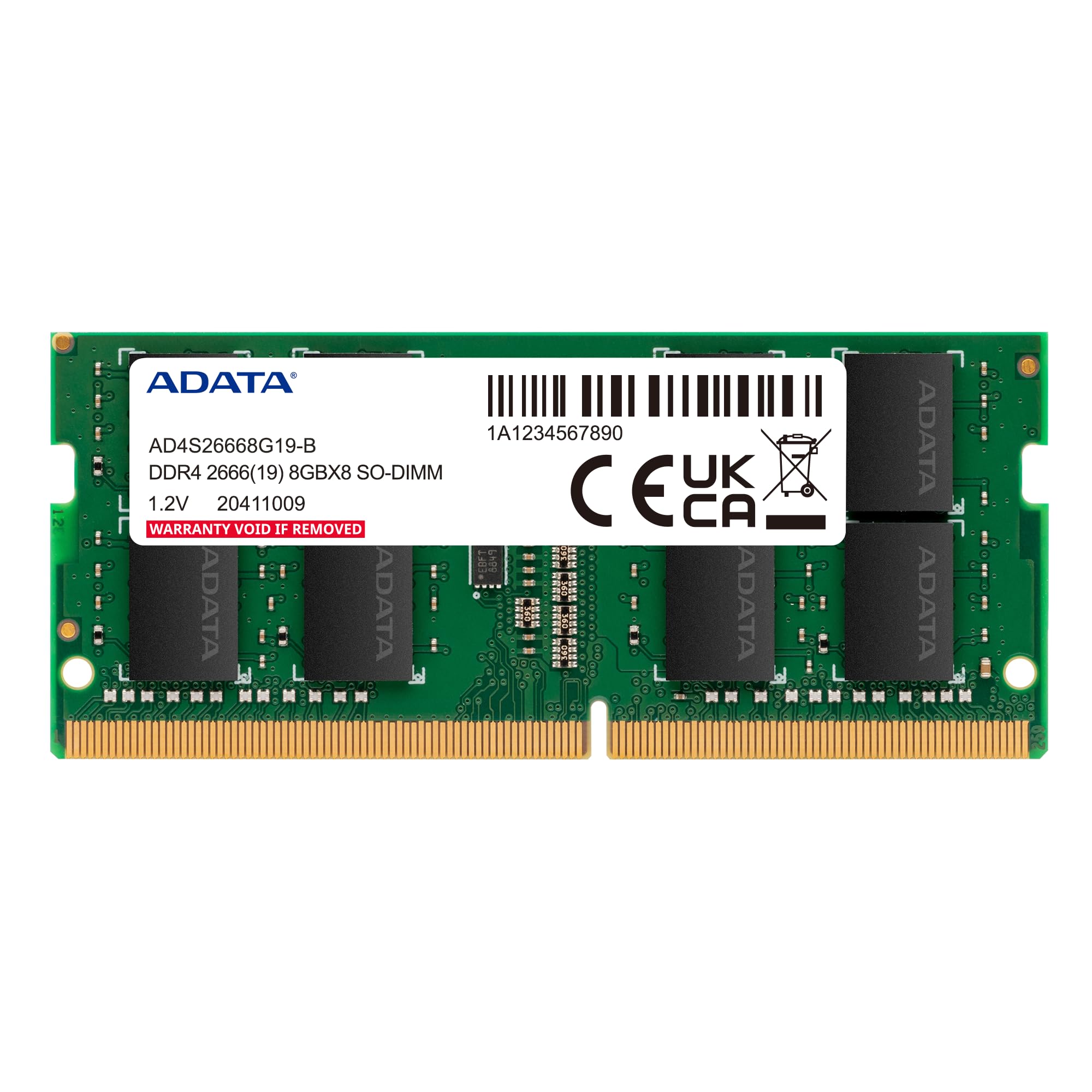 Memória RAM DDR4 8GB 2666MHz Notebook ADATA