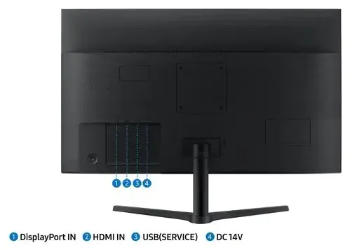 Monitor SAMSUNG 32 Essential S3 LS32B300NWNMZD Full HD VA 75Hz 8ms FreeSync HDMI DisplayPort Preto - foto 4