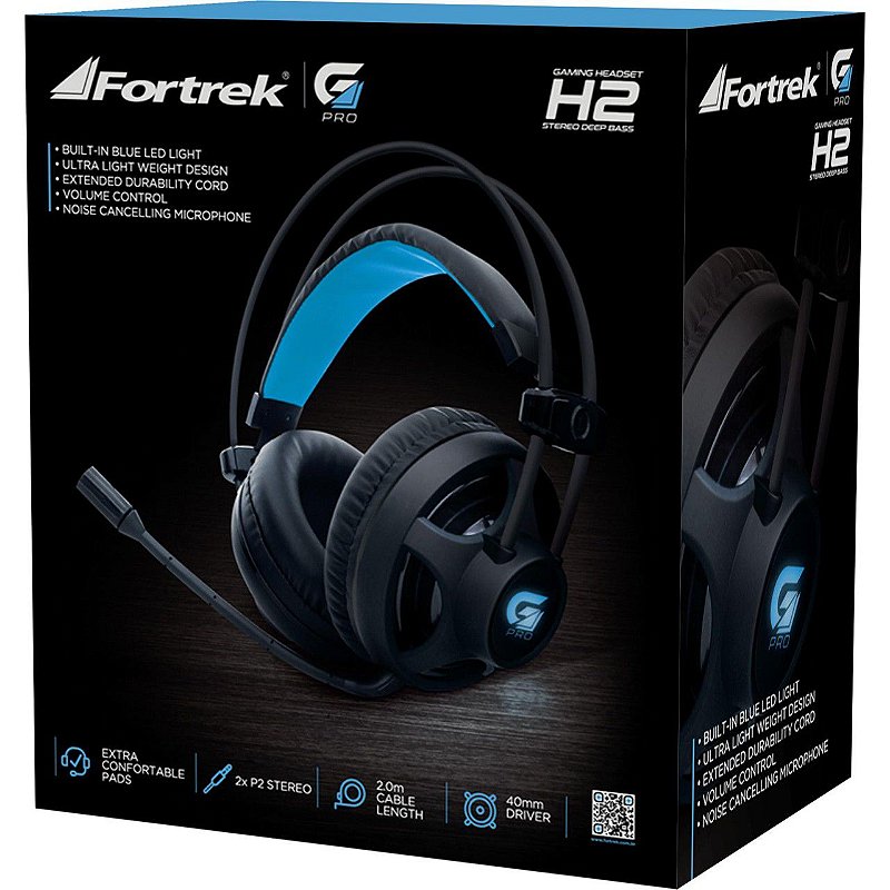 Headset Gamer FORTREK PRO H2 Multiconexão com Microfone - foto 2