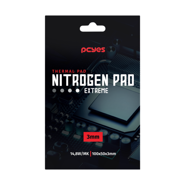 Thermal Pad PCYES Nitrogen Extreme PCYNPE30148 100x50x3mm 14,8W/mK