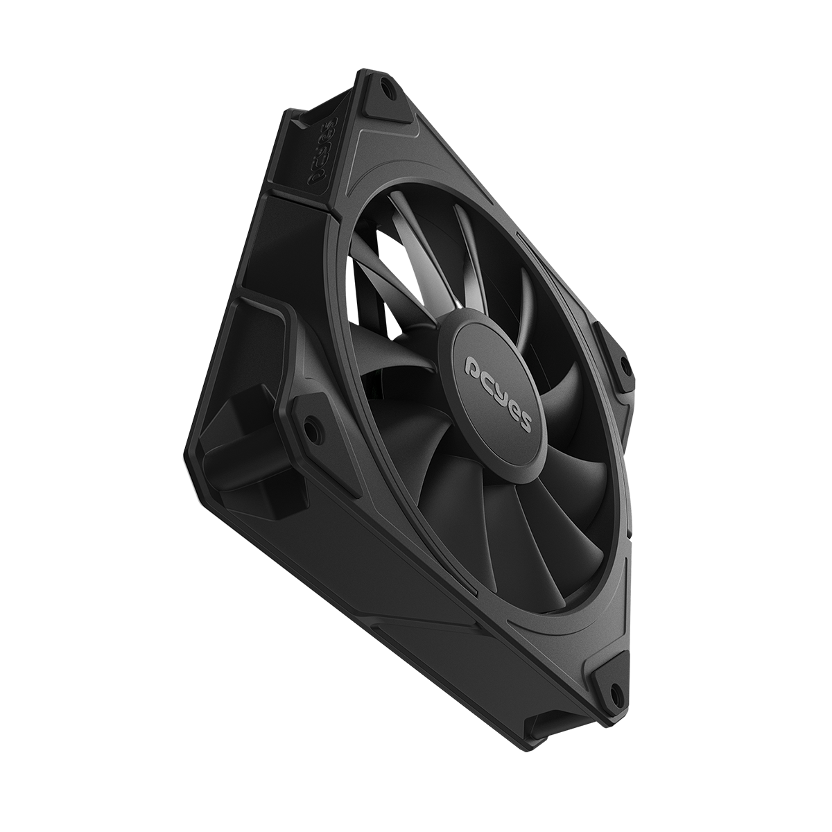 Cooler Fan 120mm PCYES Sangue Frio 3 Black Vulcan PWM 4 Pinos FSF3BR - foto 3
