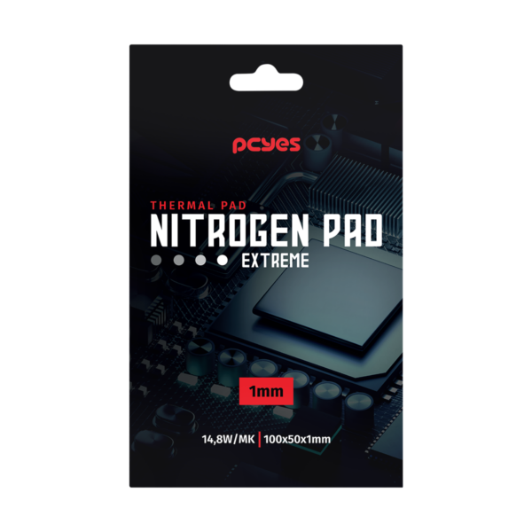 Thermal Pad PCYES Nitrogen Extreme PCYNPE10148 100x50x1.0mm 14,8W/mK