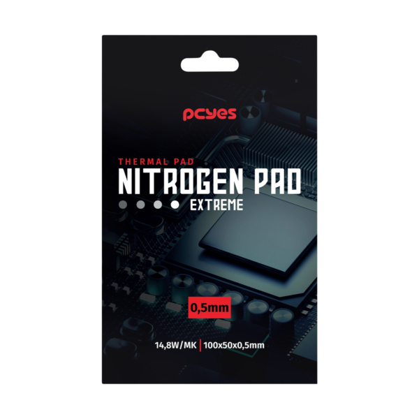 Thermal Pad PCYES Nitrogen Extreme PCYNPE05148 100x50x0,5mm 14,8W/mK