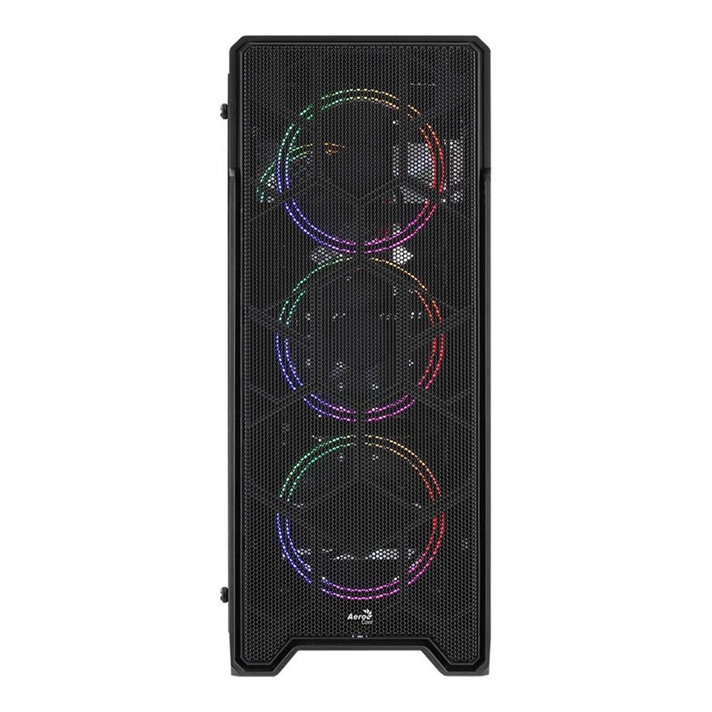 Gabinete Gamer AEROCOOL Ore Saturn FRGB 3 Fans Preto - foto 7