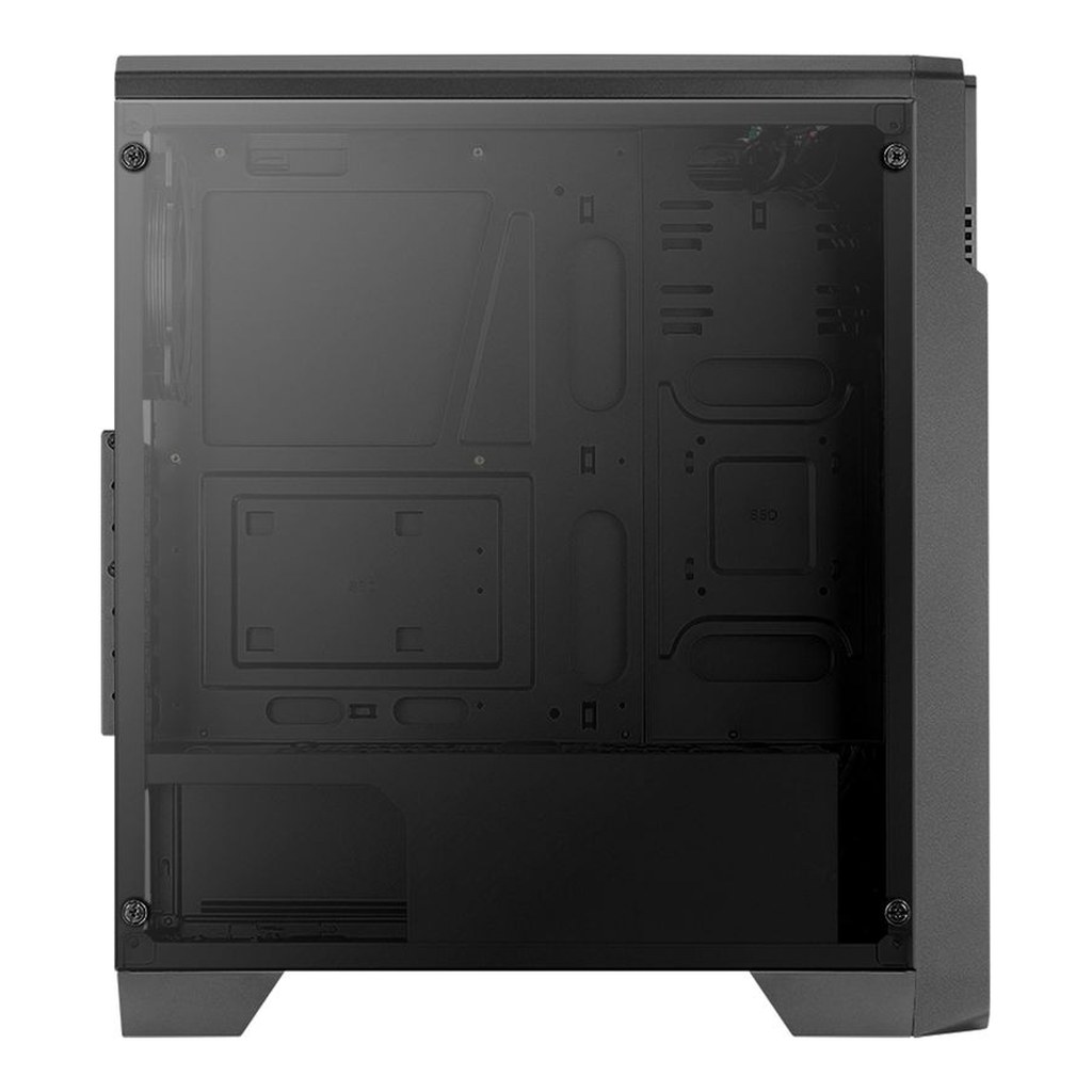 Gabinete Gamer AEROCOOL Ore Saturn FRGB 3 Fans Preto - foto 6