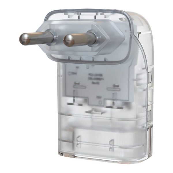 Protetor de Surto 1 Tomada 20A 2P Pocket Fit CLAMPER Transparente