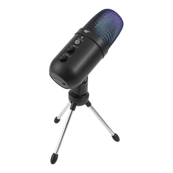 Microfone Gamer HAVIT Mesa GK51 USB Preto