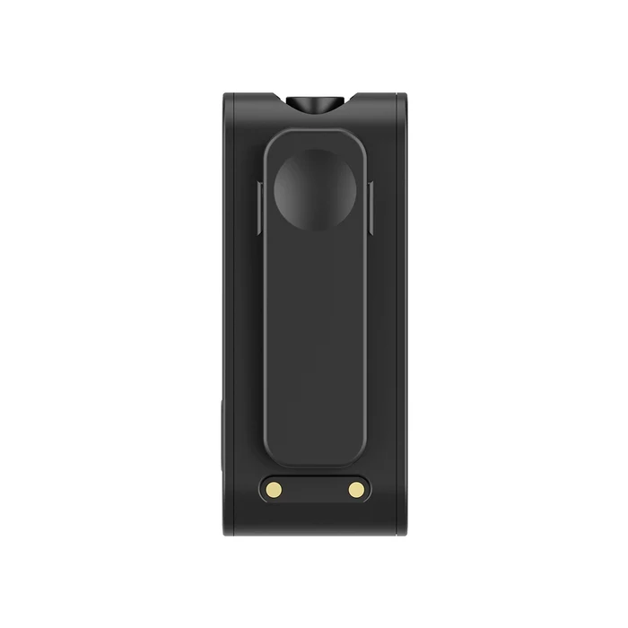 Microfone de Lapela Sem Fio Duplo ULANZI A100 USB-C P2 2.4GHz com Estojo Carga Preto - foto 3