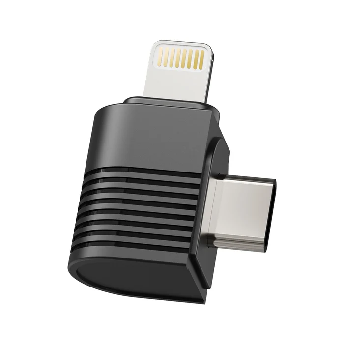 Microfone de Lapela Sem Fio Duplo ULANZI A100 USB-C P2 2.4GHz com Estojo Carga Preto - foto 4